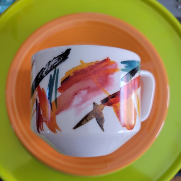 Starbucks Mug ~ NWT ~ Into the Fire 05/08 - A Story of Baristas ~ 2015 - Picture 3 of 16